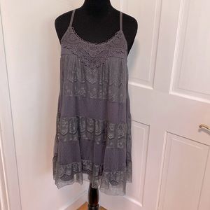 Lace bohemian festival dress